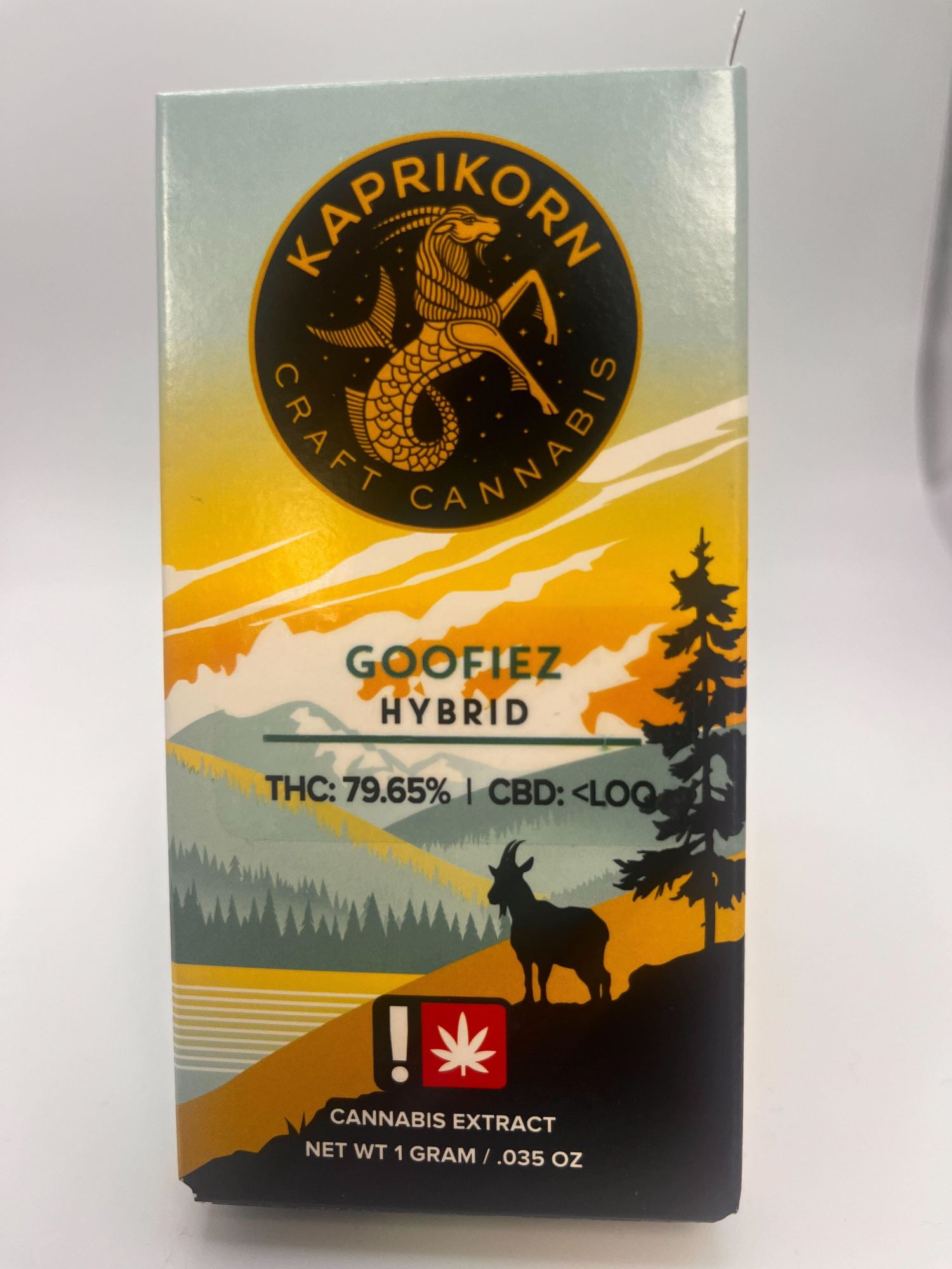 Photograph of product: Kaprikorn | Goofiez Cured Resin Cartridge