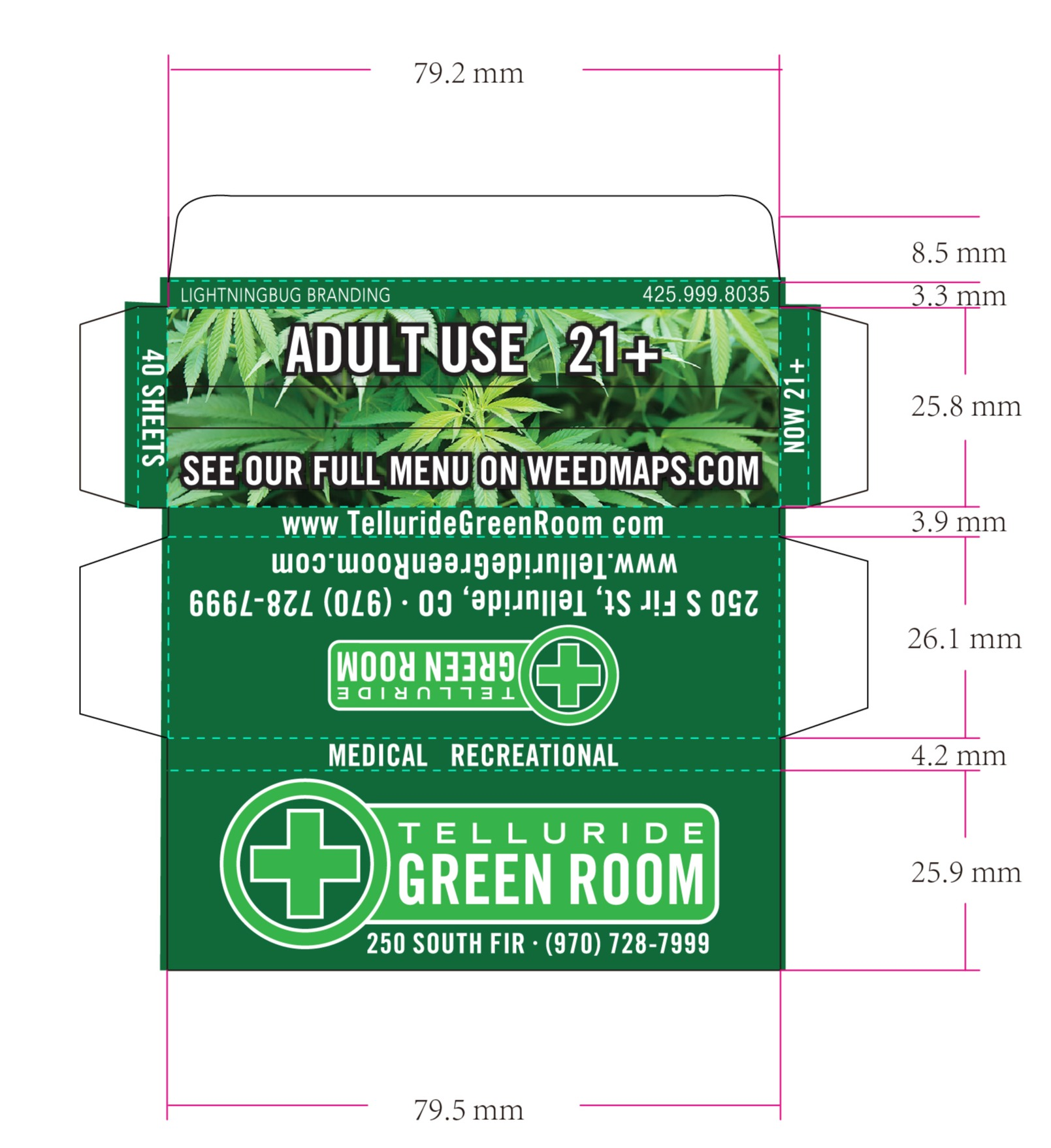 Photograph of product: TGR Rolling Papers