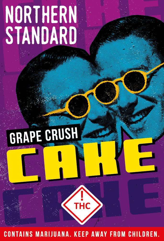 Photograph of product: CAKE - Grape Crush - All-In-One 1g