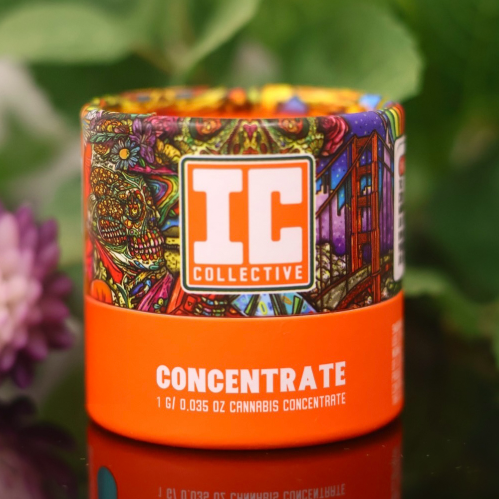 Photograph of product: IC COLLECTIVE Live Rosin 1g: I.C.K.O.