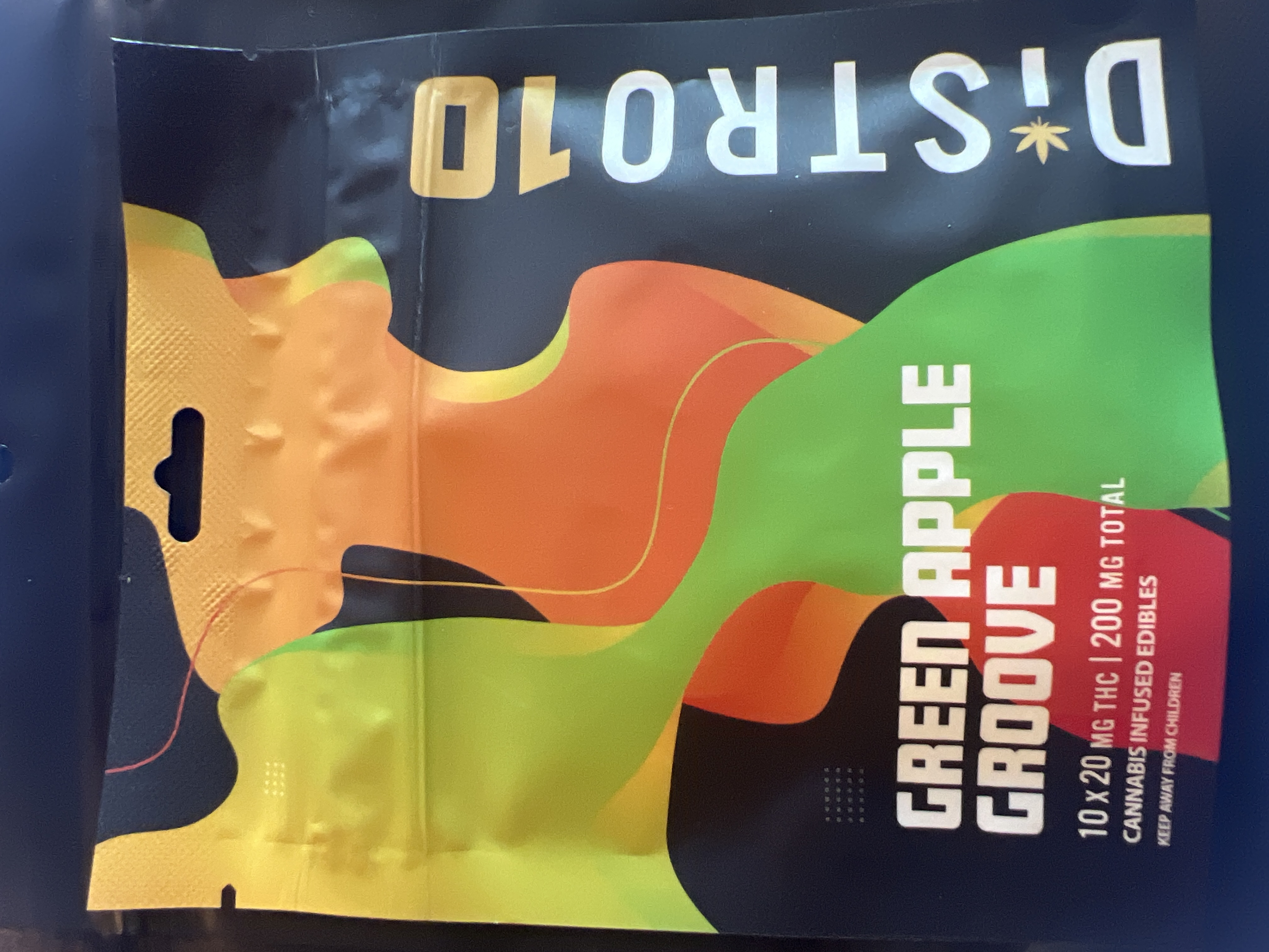 Photograph of product: REC | Green Apple Groove | Distro 10 | 200mg