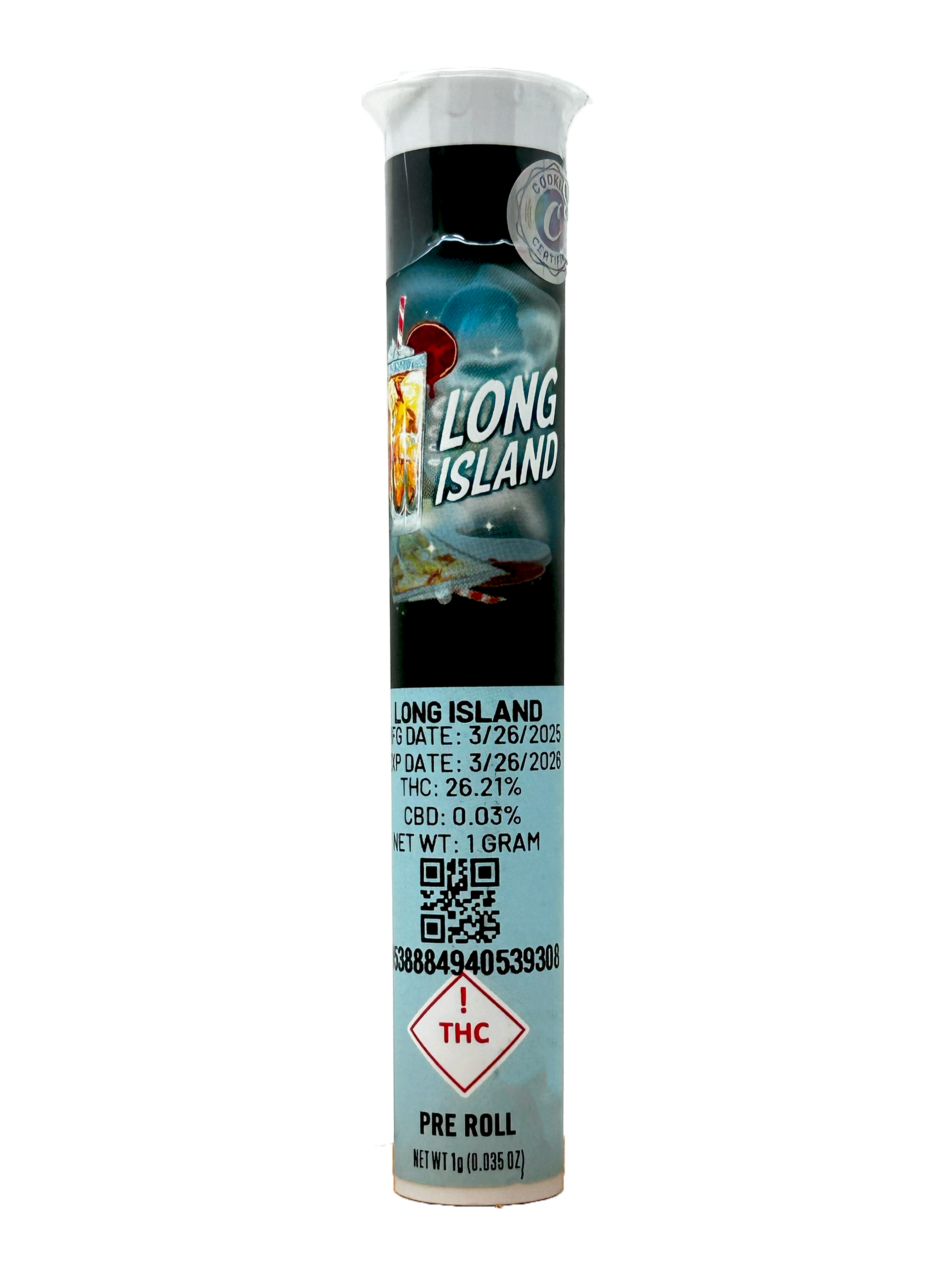 Photograph of product: Long Island - Preroll