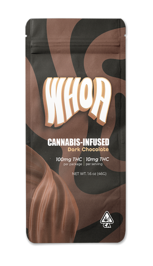 Photograph of product: DARK CHOCOLATE BAR - 100 MG TH-oui