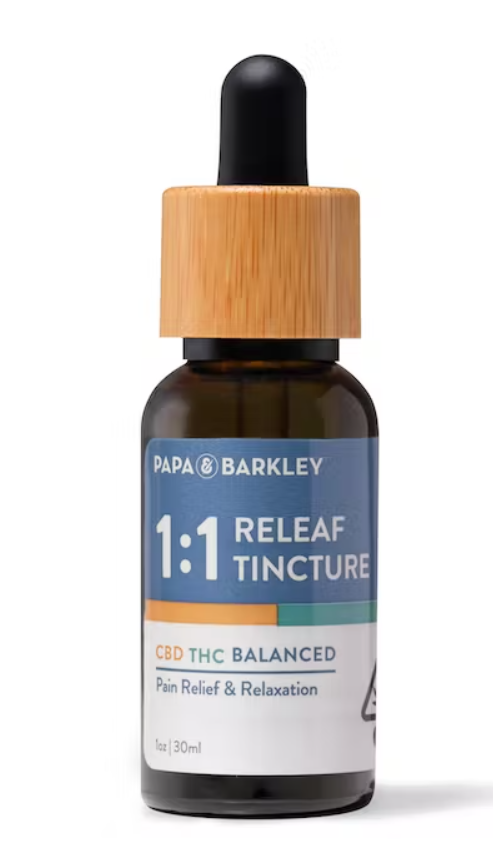 Photograph of product: 1:1 CBD:TH-oui - Releaf Tincture - 30ml