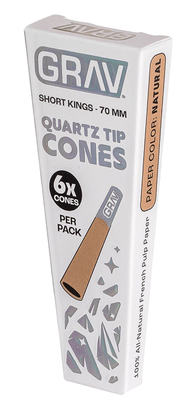 Photograph of product: 3PK Short Kings Quartz Tip Cones