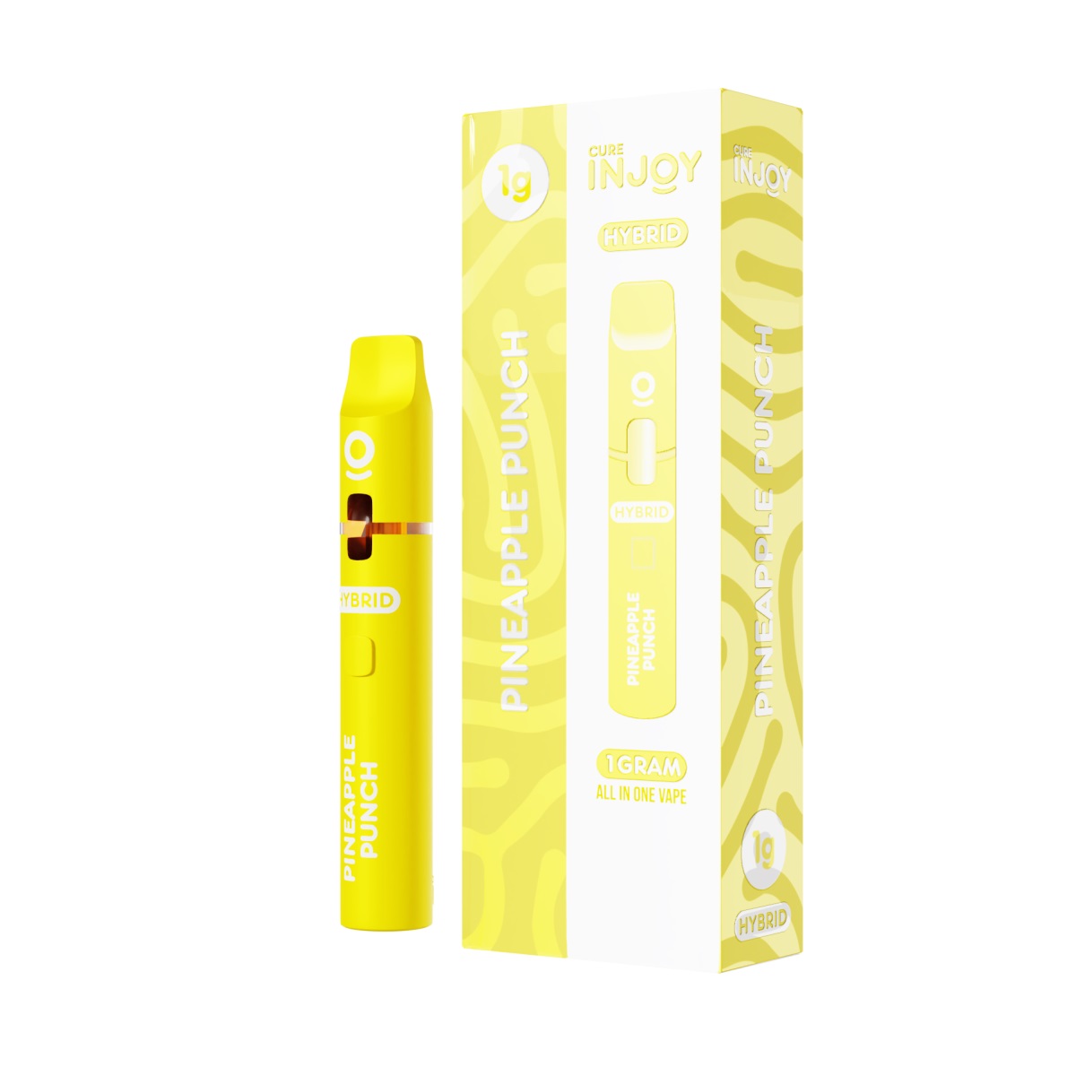 Photograph of product: Cure Injoy | Disposable Vape | Pineapple Punch | 2g