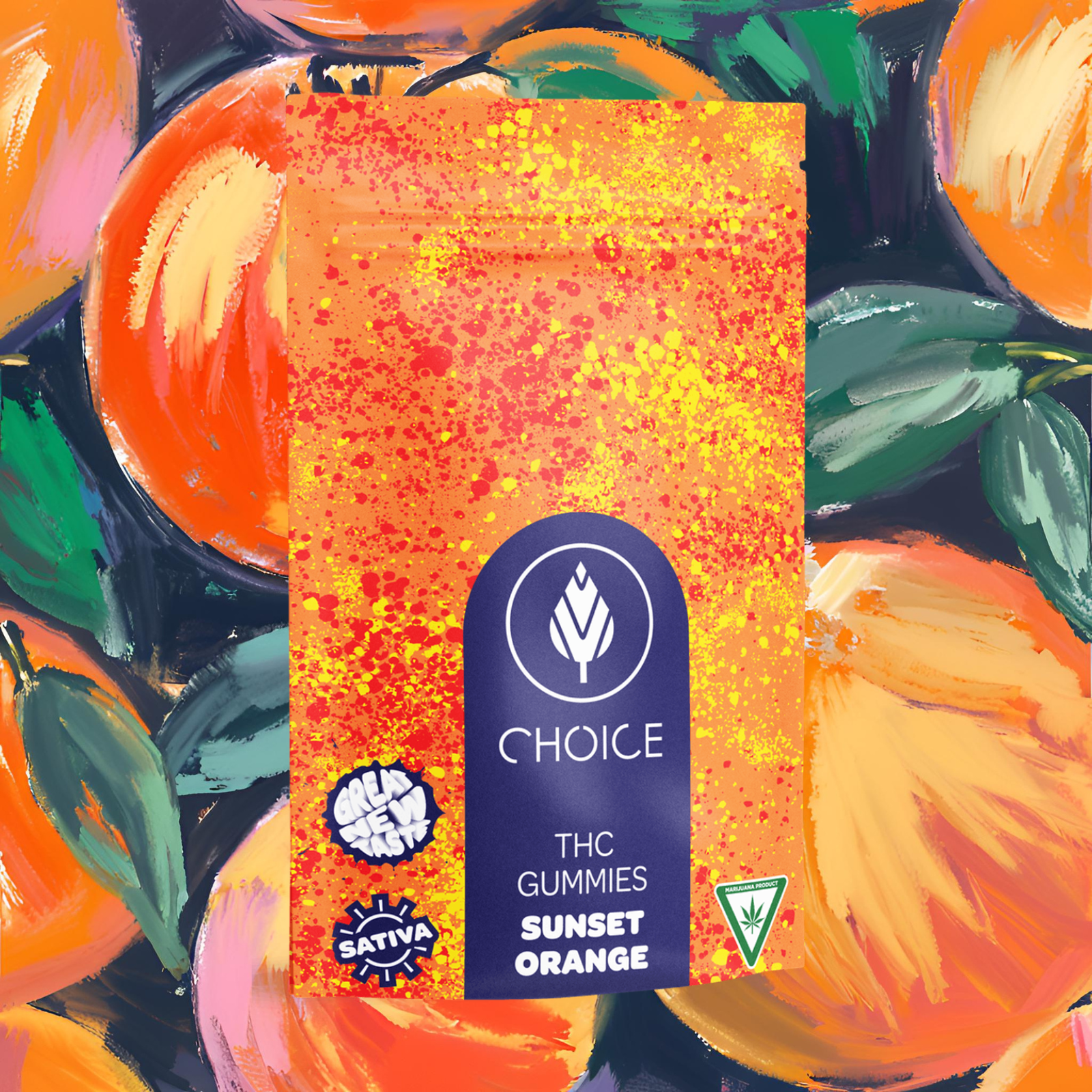 Photograph of product: Gummies | Sunset Orange | 10pk