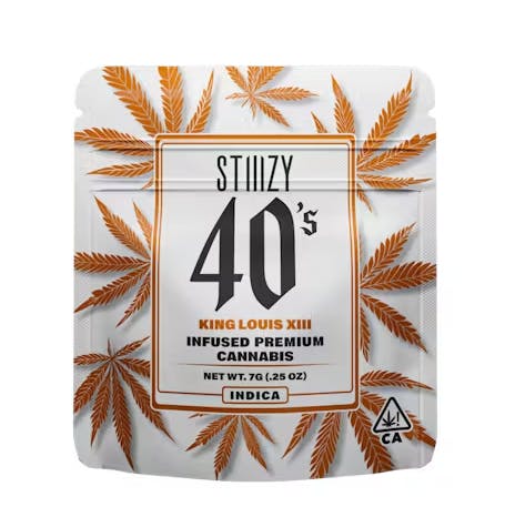 Photograph of product: Infused King Louis XIII 40s Smalls 7g - STIIIZY - Infused King Louis XIII 40s Smalls 7g