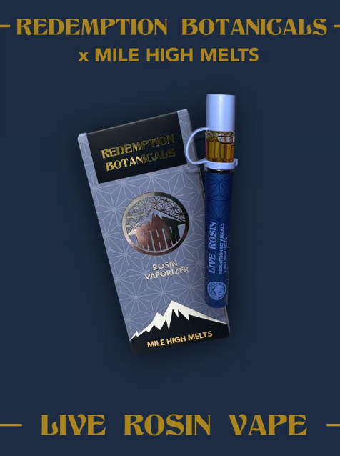 Photograph of product: Biscotti Sundae Live Rosin Disposable Vape