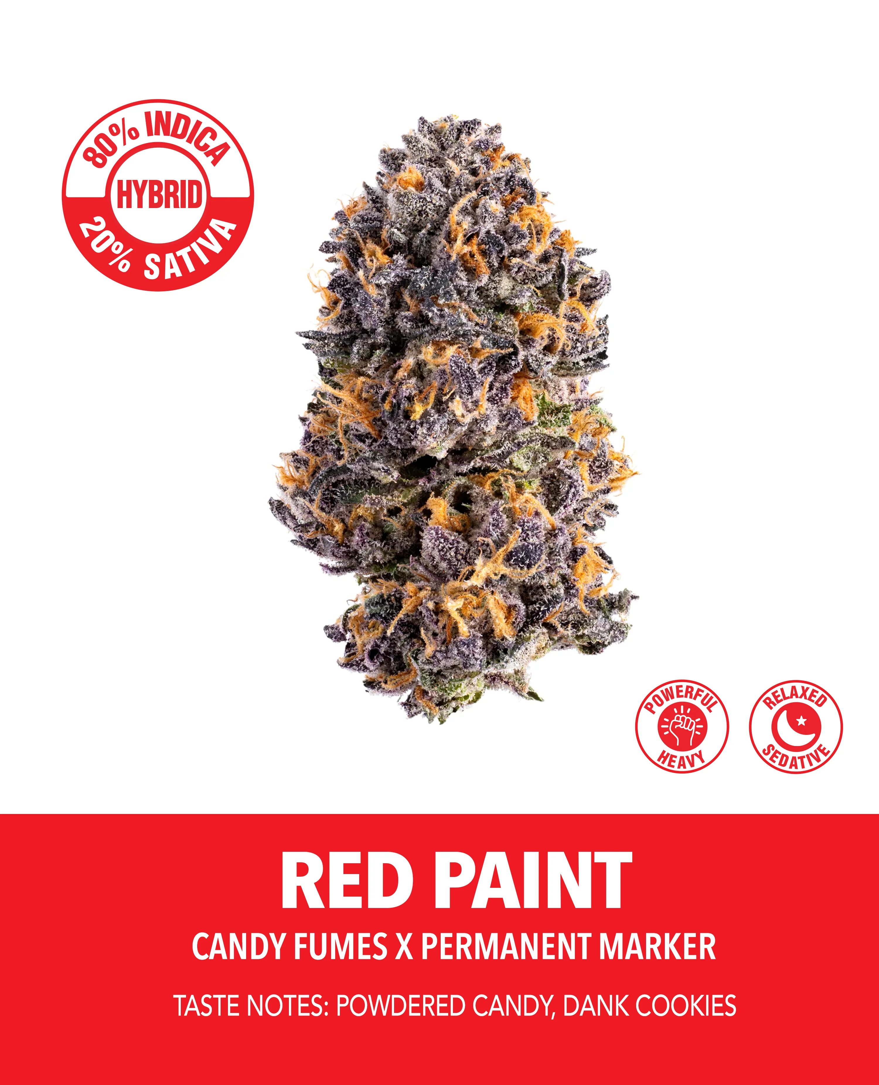 Photograph of product: Red Paint - 3.5g