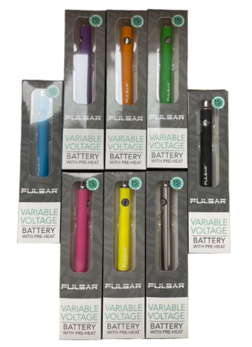 Photograph of product: Pulsar Variable Voltage Battery - Yellow *