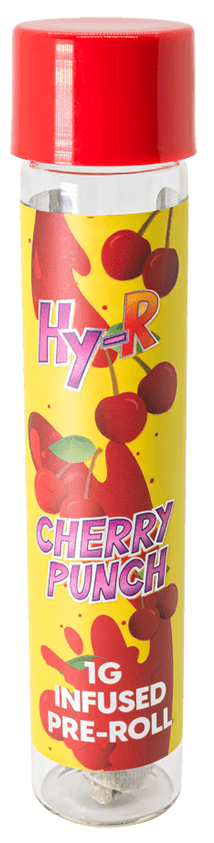 Photograph of product: Hy-R - Cherry Punch - Infused Pre-Roll