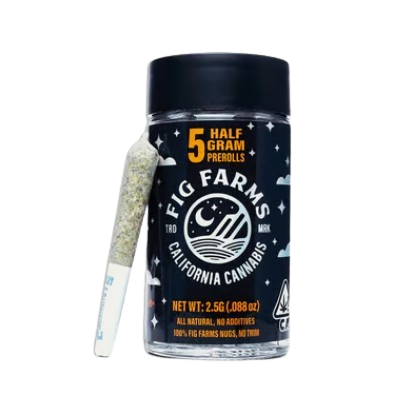 Photograph of product: Lemon Cherry Gelato Pre-Rolls (5 Pack) | 2.5g