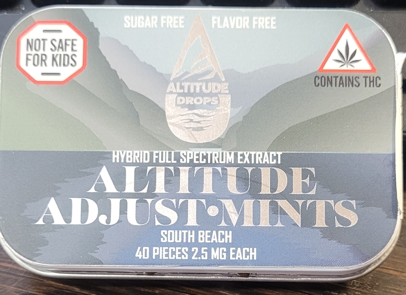 Photograph of product: 100mg Altitude Adjust-Mint | Altitude Drops