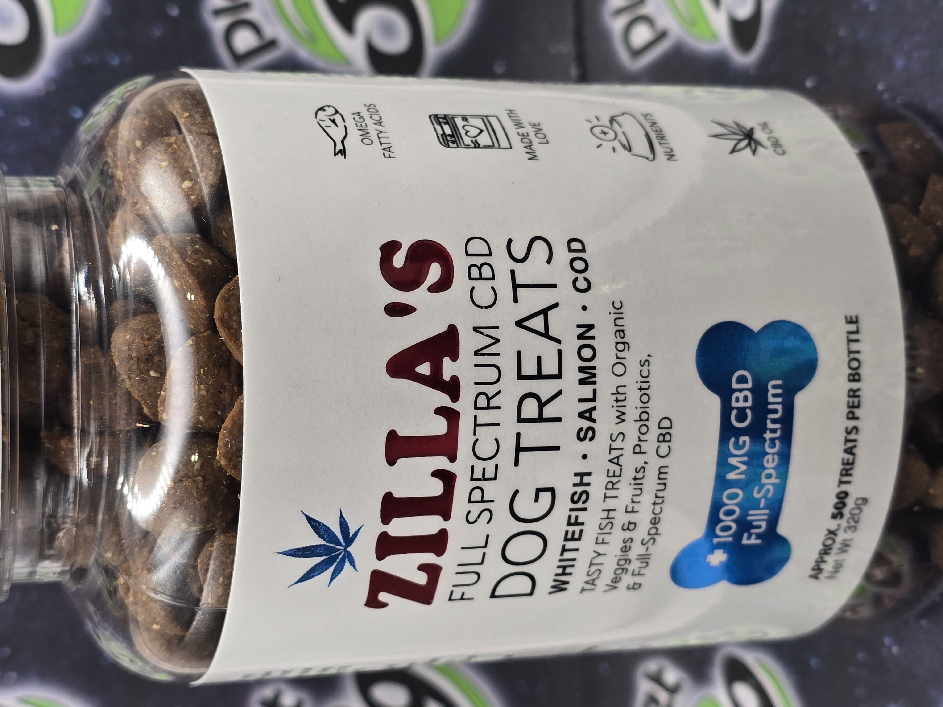 Photograph of product: Zilla's | Whitefish/Salmon/Cod Full Spectrum Dog Treats