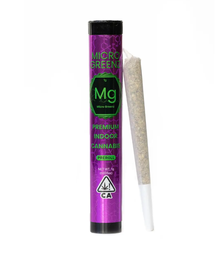 Photograph of product: Blue Nerdz X Animal Cookies Pre Roll 1 G - 1g