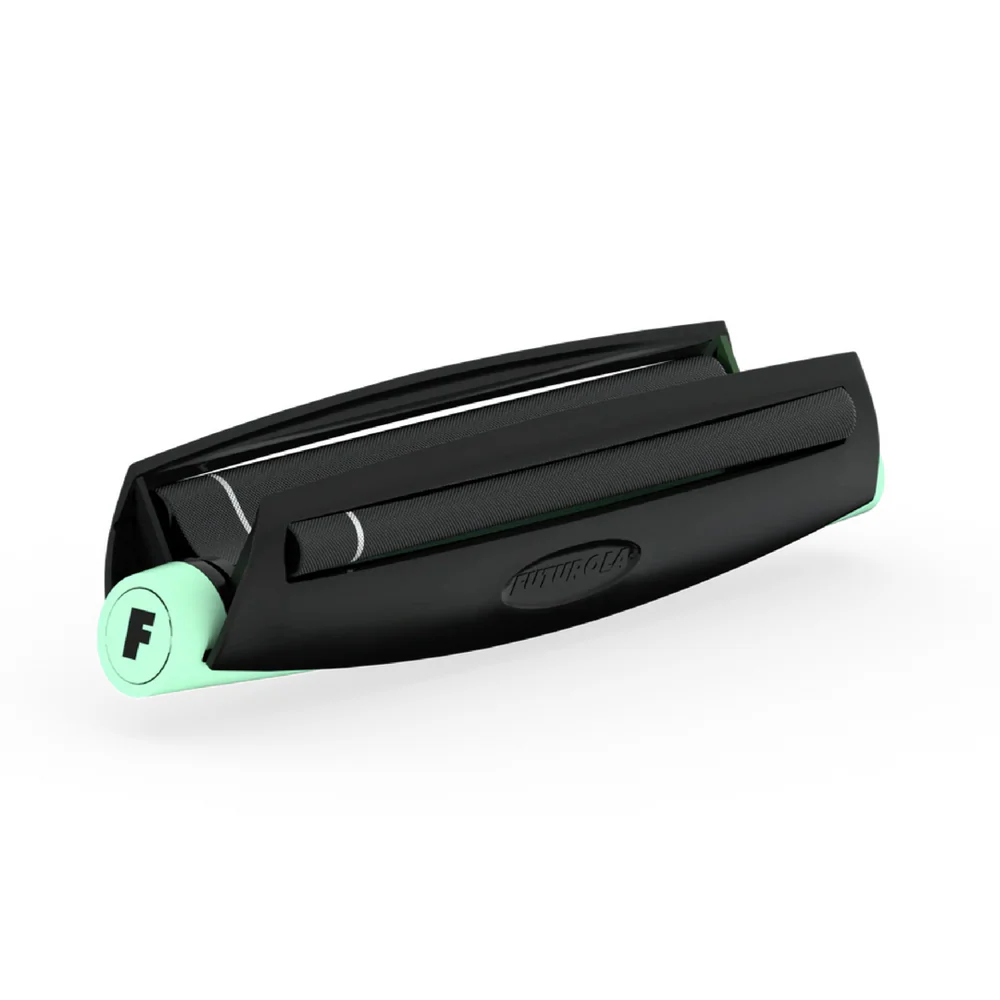 Photograph of product: Futurola Classic Cone Roller | Black + Mint