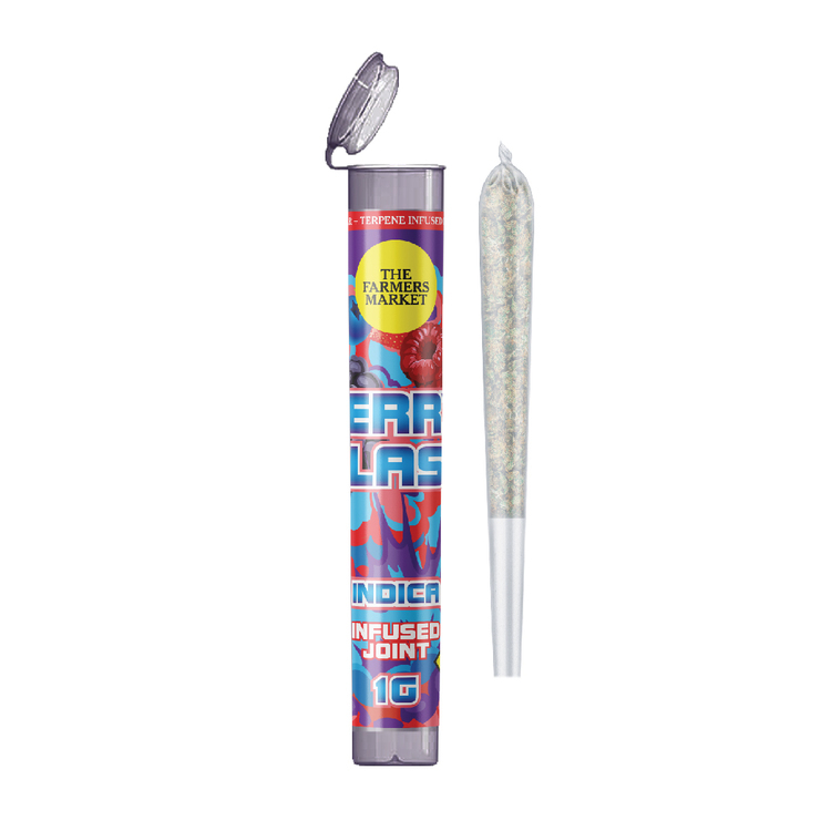 Photograph of product: Berry Blast Flavored Infused Pre-Roll (The Farmers Market)