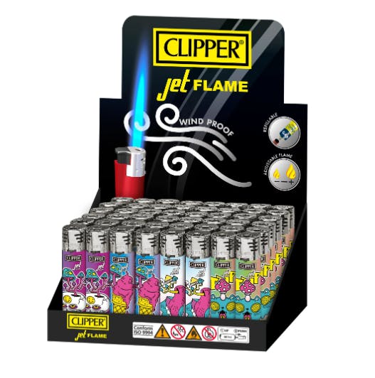 Photograph of product: Jet Flame Clipper Lighter - 