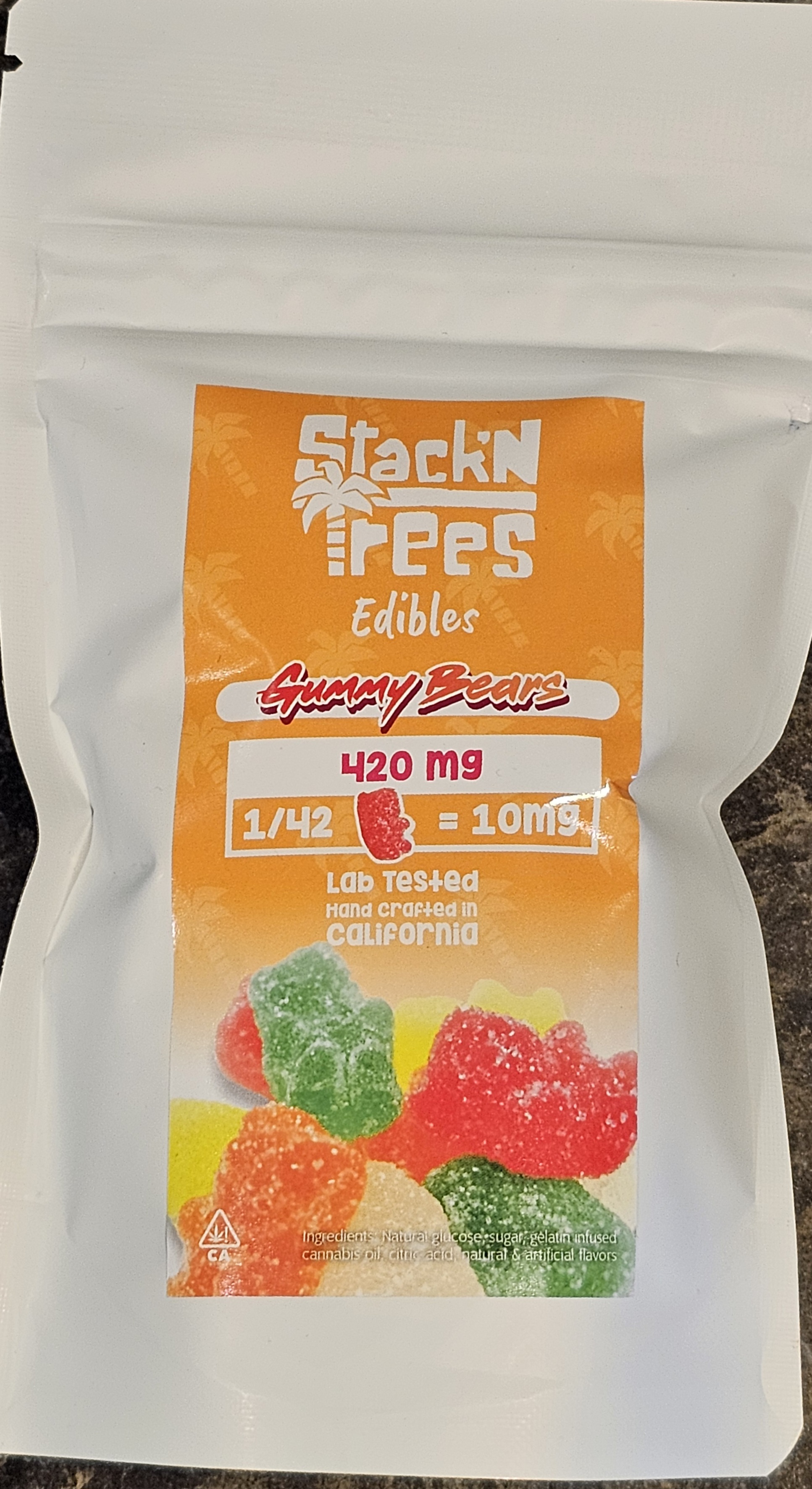 Photograph of product: ST | Gummy Bears 420MG