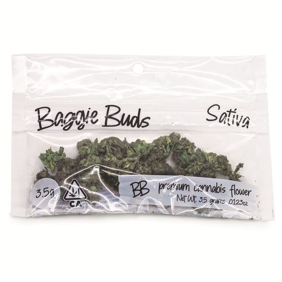 Photograph of product: Baggie Buds Flower Sour Pebbles 3.5g - 