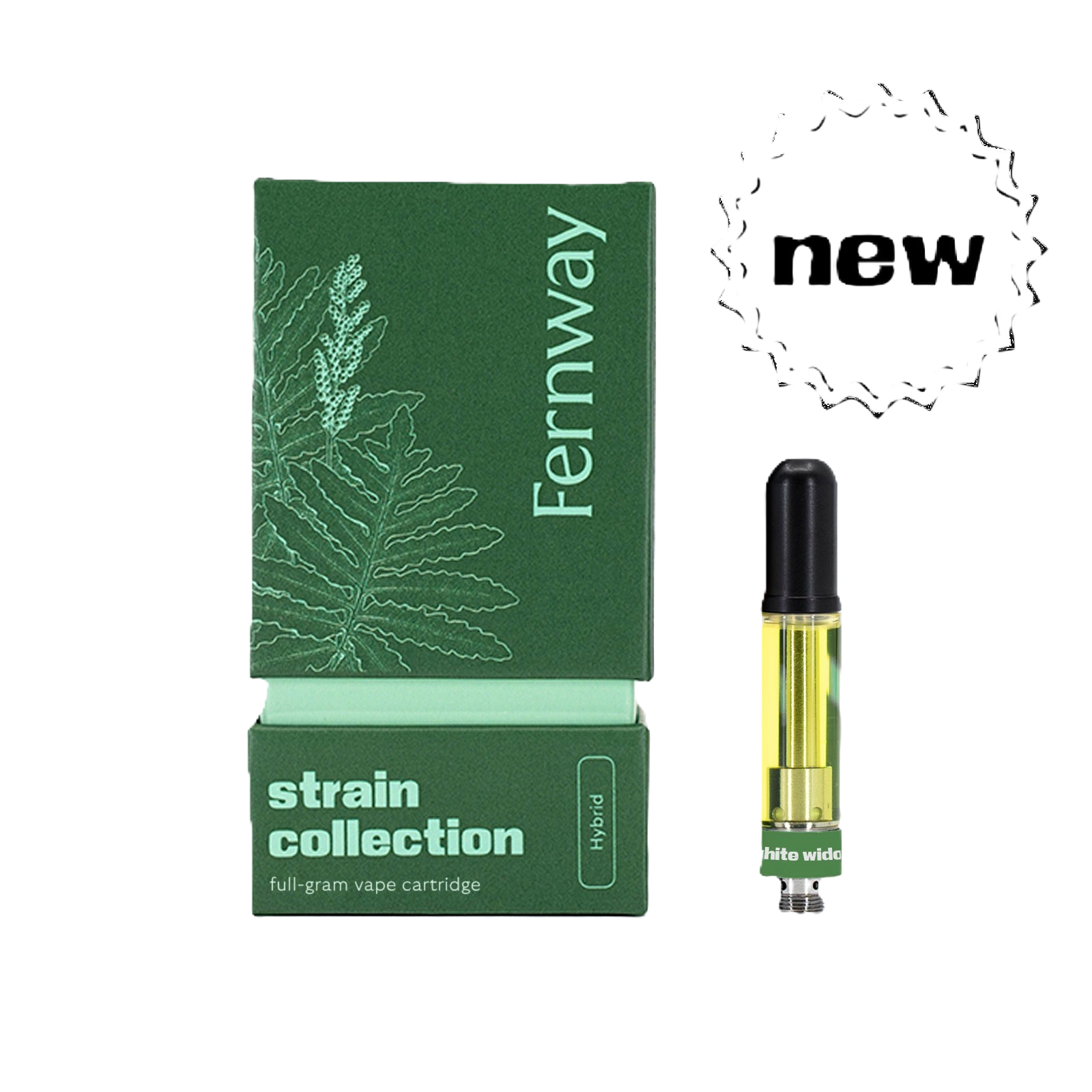 Photograph of product: Fernway | White Widow | 1g Vape Cartridge