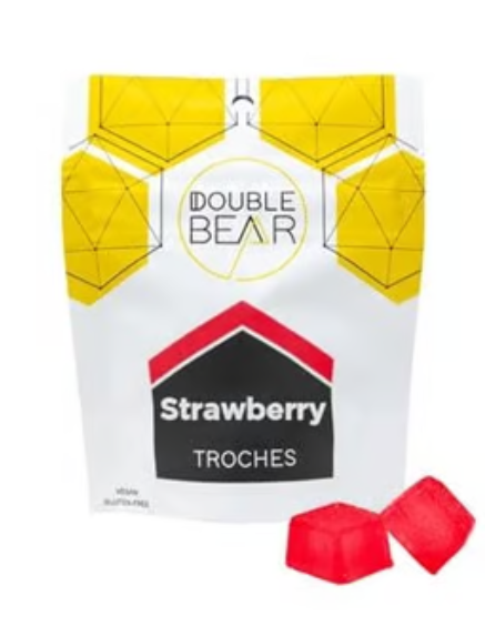 Photograph of product: Strawberry | 50mg Troches | 10pk