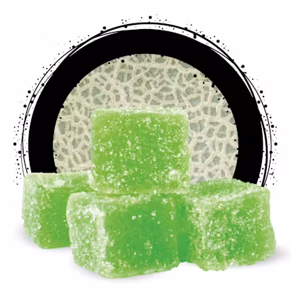 Photograph of product: Melon | Soft Chews | 100mg