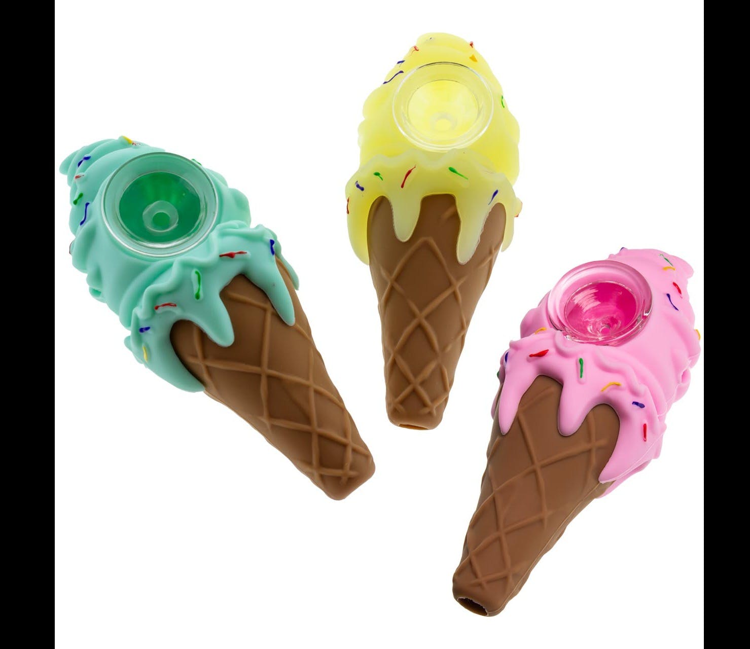 Photograph of product: $10 Silicone Ice Cream Pipe