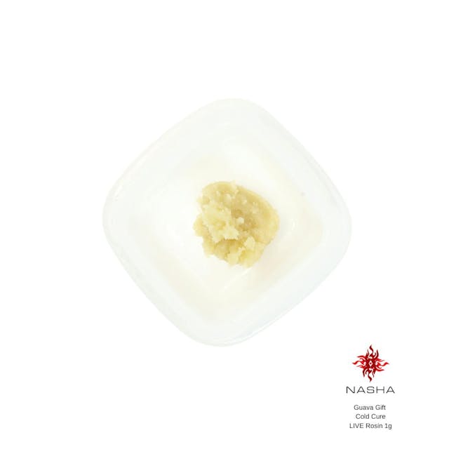 Photograph of product: Guava Gift Cold Cure Live Rosin 1g (Alpenglow)