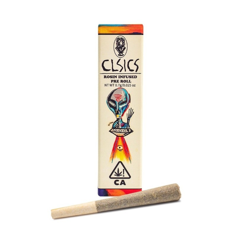 Photograph of product: CLSICS Sweet Tooth Rosin Infused Preroll .7g