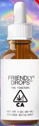 Photograph of product: 30ML TINCTURE - RASPBERRY RUNTZ [H] - 1000 MG