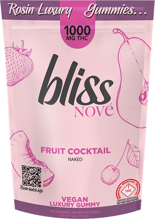 Photograph of product: Bliss Fruit Cocktail Gummies