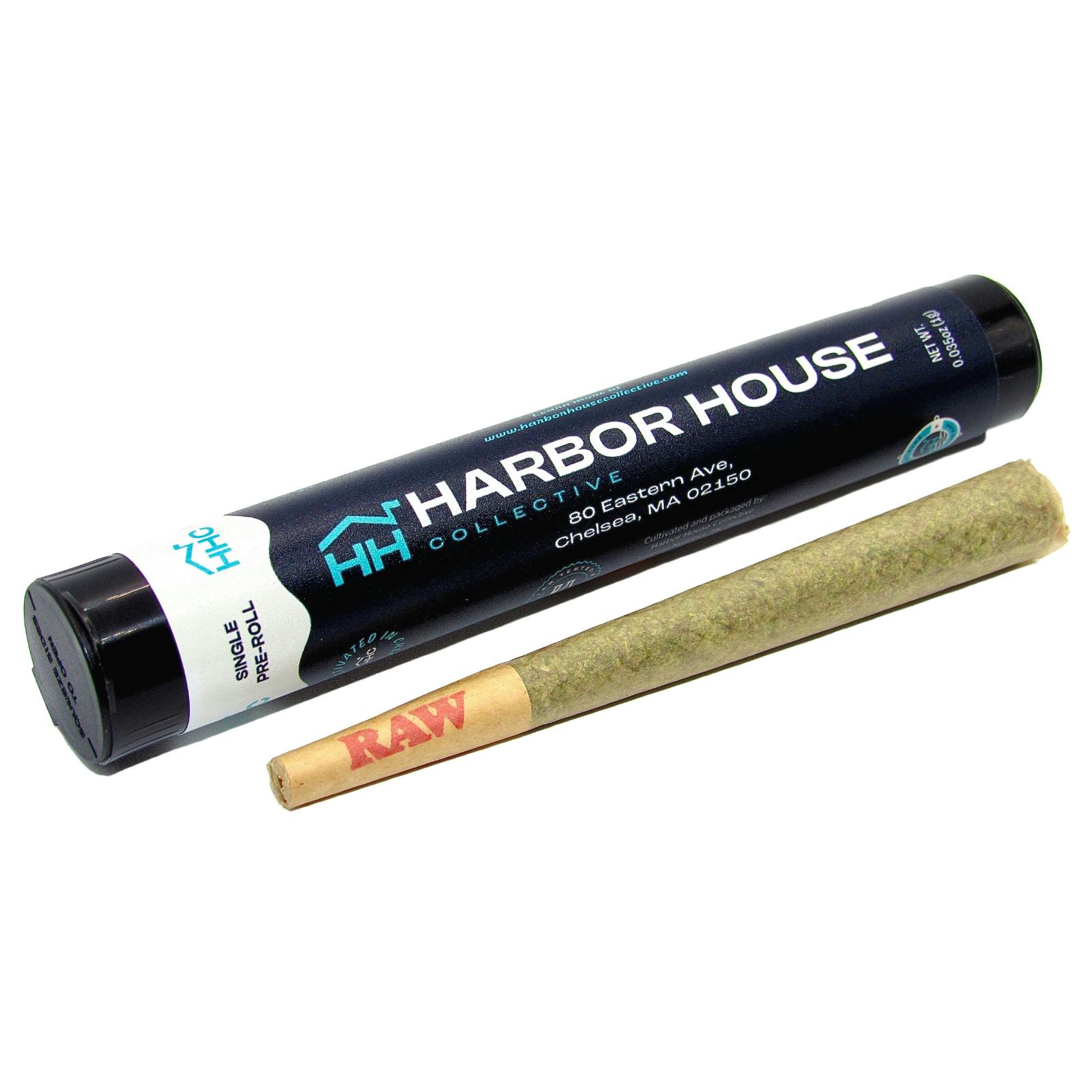 Photograph of product: Harbor House - Kosher Kush x Albarino - Pre-Roll - 1g