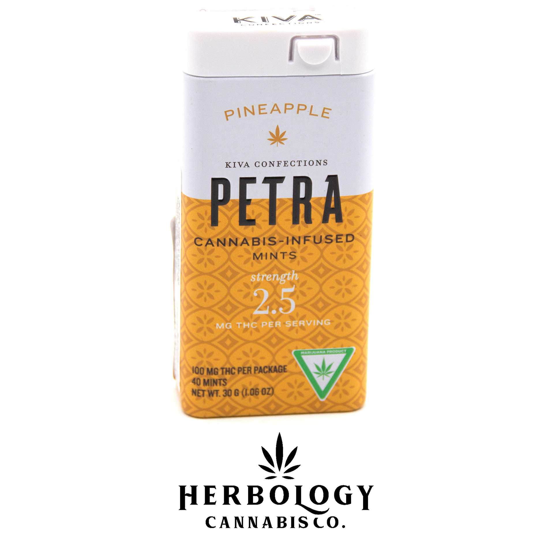Photograph of product: Petra | Mints | Pineapple | 100mg