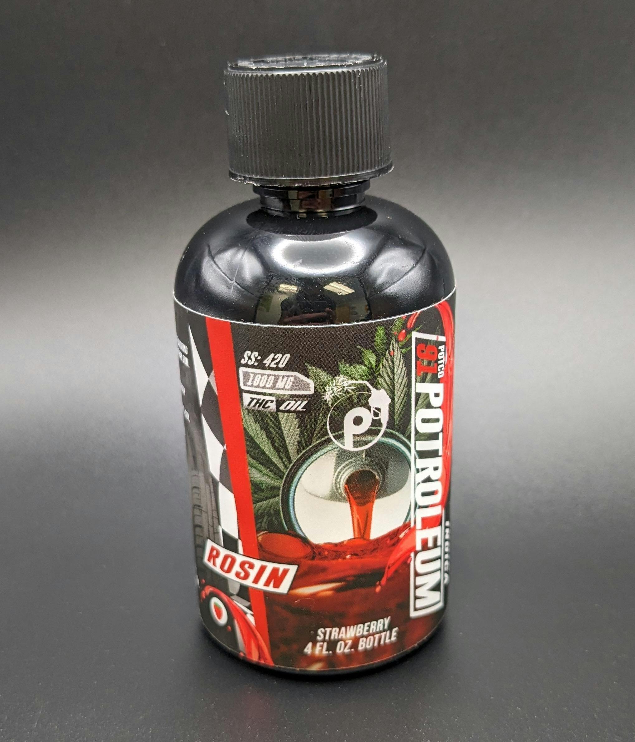 Photograph of product: Potco 91 Peach Rosin Syrup 1000mg