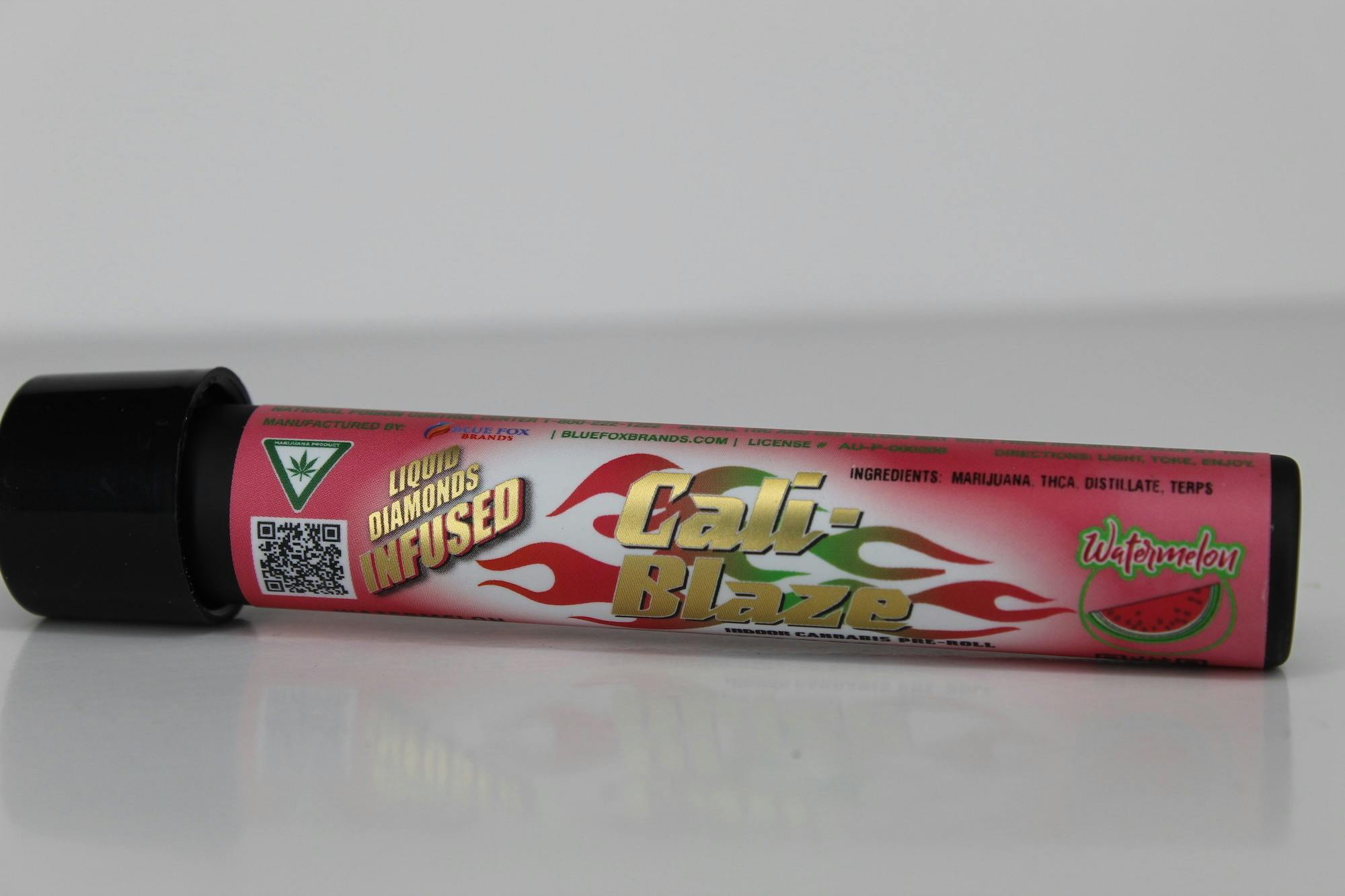 Photograph of product: Cali Blaze | Watermelon |1.2G Pre Roll