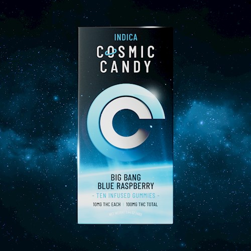 Photograph of product: Big Bang Blue Raspberry Oui'd Flying Saucers (DOH)