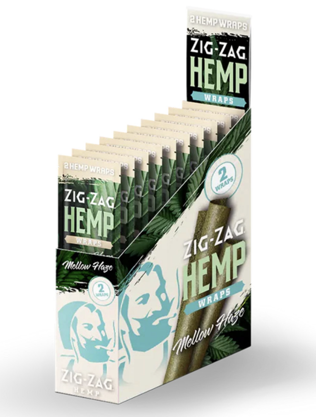 Photograph of product: ZIG-ZAG HEMP WRAPS MELLOW HAZE