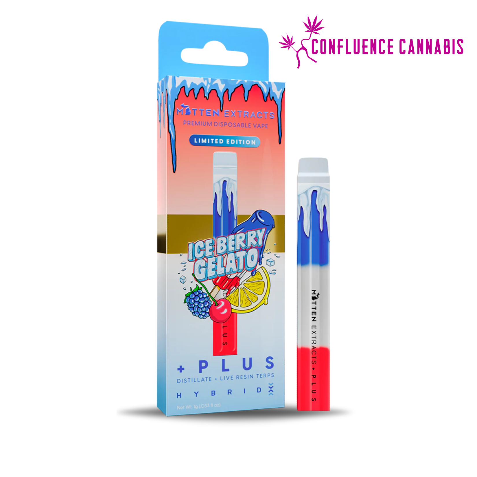Photograph of product: Ice Berry Gelato Disposable Cartridge