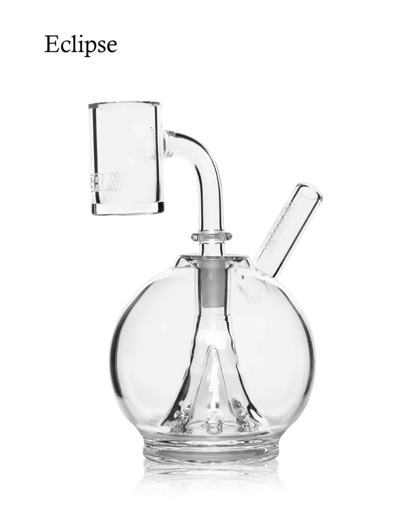 Photograph of product: Grav | Eclipse Dab Rig Glass- Clear $90