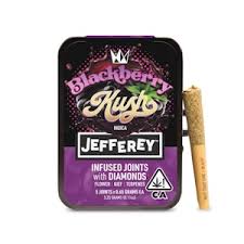 Photograph of product: West Coast Cure Infused Preroll Blackberry Kush 5pk