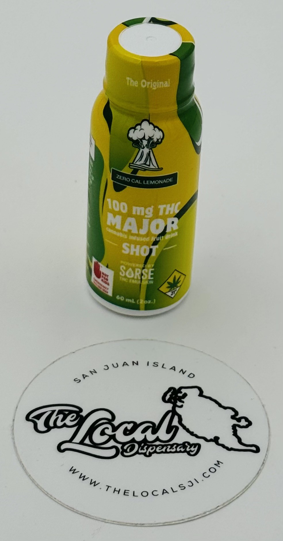 Photograph of product: Sugar Free Lemonade Shot