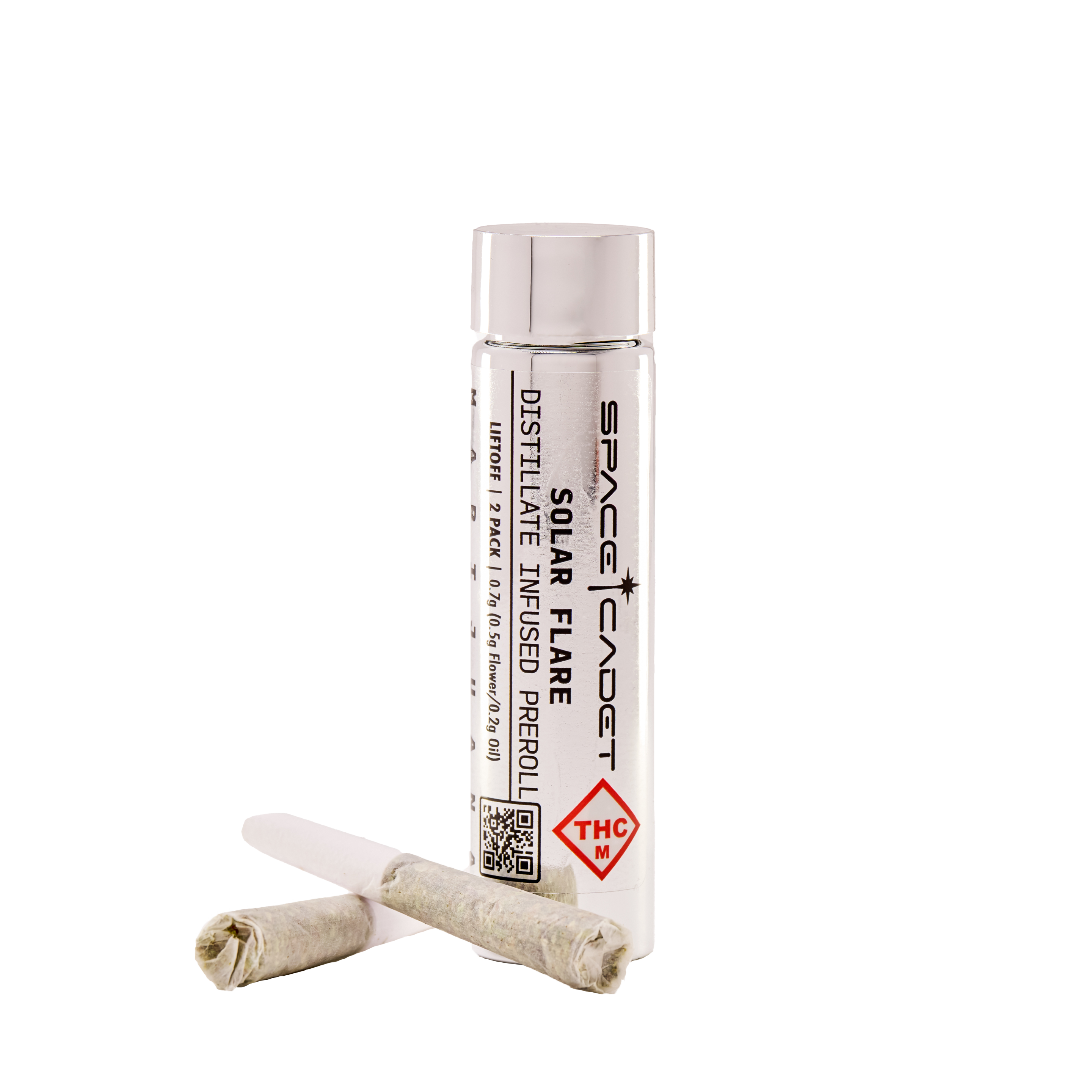 Photograph of product: Liftoff | Solar Flare | Distillate Infused Pre-Roll Pack (2ct)