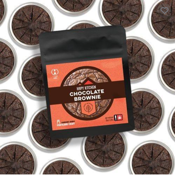 Photograph of product: Brownie - TF - Hapy Kitchen - 100mg - Brownie