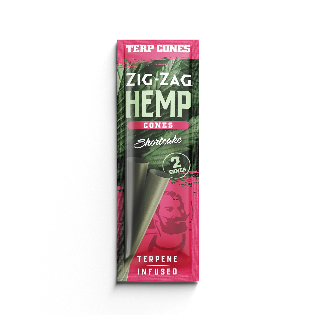 Photograph of product: Zig-Zag | Shortcake | 2 Hemp Cones