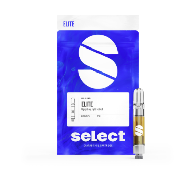 Photograph of product: Select Elite Cartridge 1g OG Kush (I) 00910