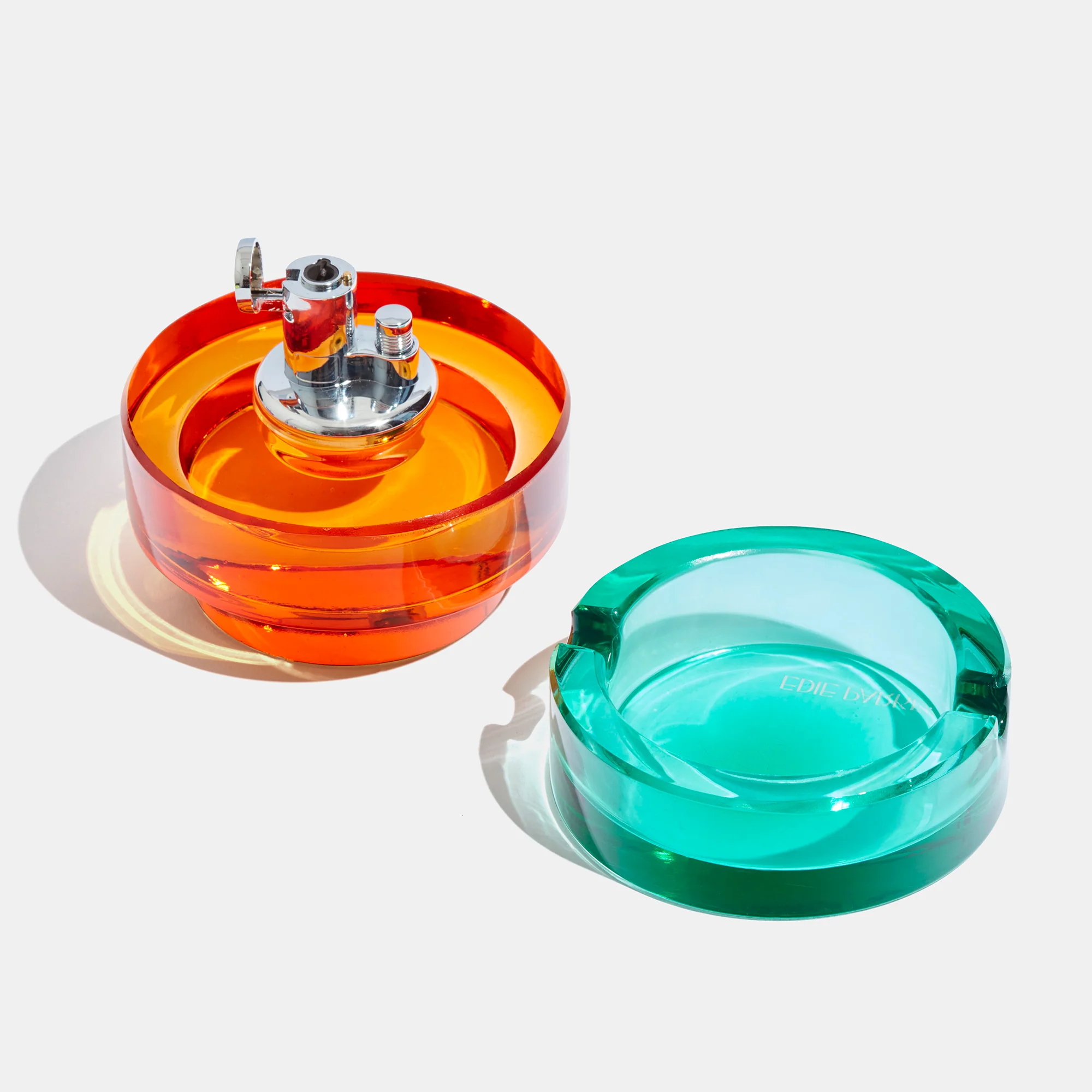Photograph of product: Edie Parker | Glass Table Top Lighter | Tropical Punch