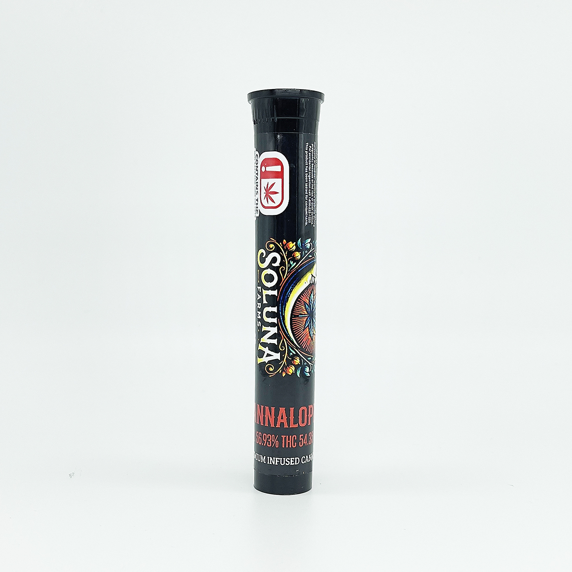 Photograph of product: Soluna | Infused Pre-Roll | Cannalope Haze | 1g