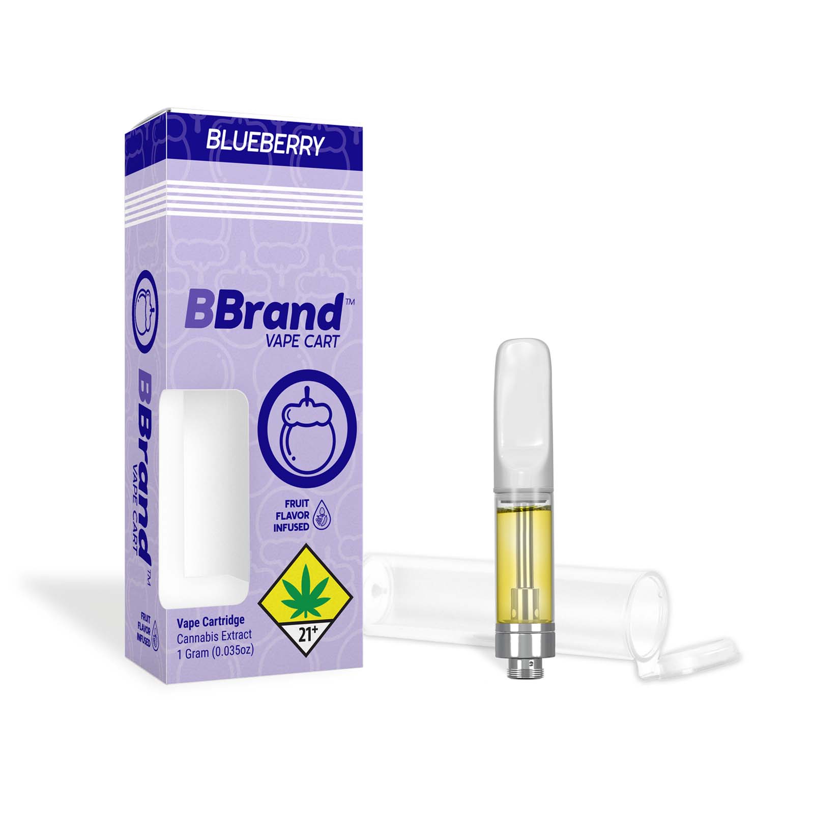 Photograph of product: Blueberry Fruit Flavored Cartridge | 1g